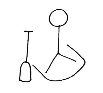 tilt the canoe graphic